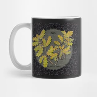 Celtic Tree Calendar - Oak Mug